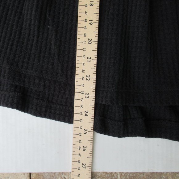 NEW Anthro Free People Tunic Sz XS/S Black Fair Isle Cabin Fever Thermal Sweater - Picture 7 of 11